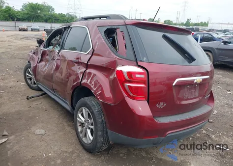 2016 Chevrolet Equinox Lt из США, поврежденный, VIN 2GNALCEK6G1149932